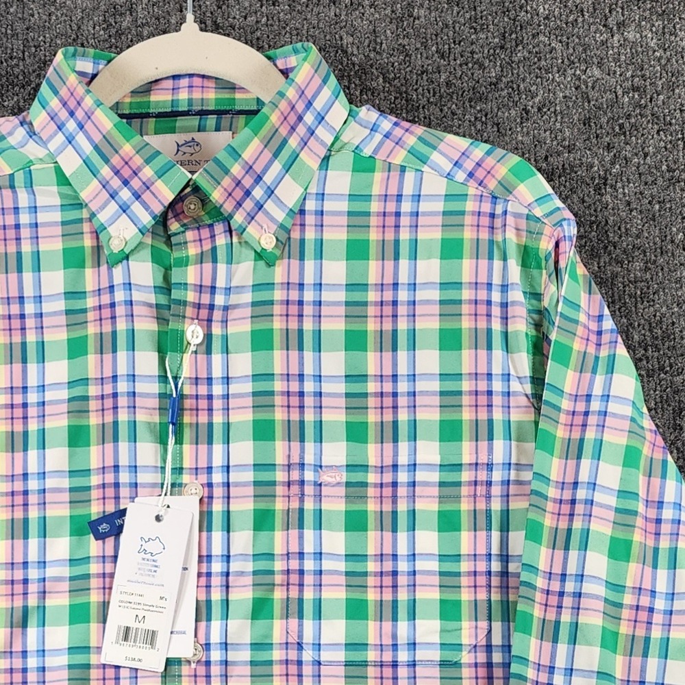 Southern Tide‎ Intercoastal Men Coastal Preppy Country Club Shirt Size M NWT